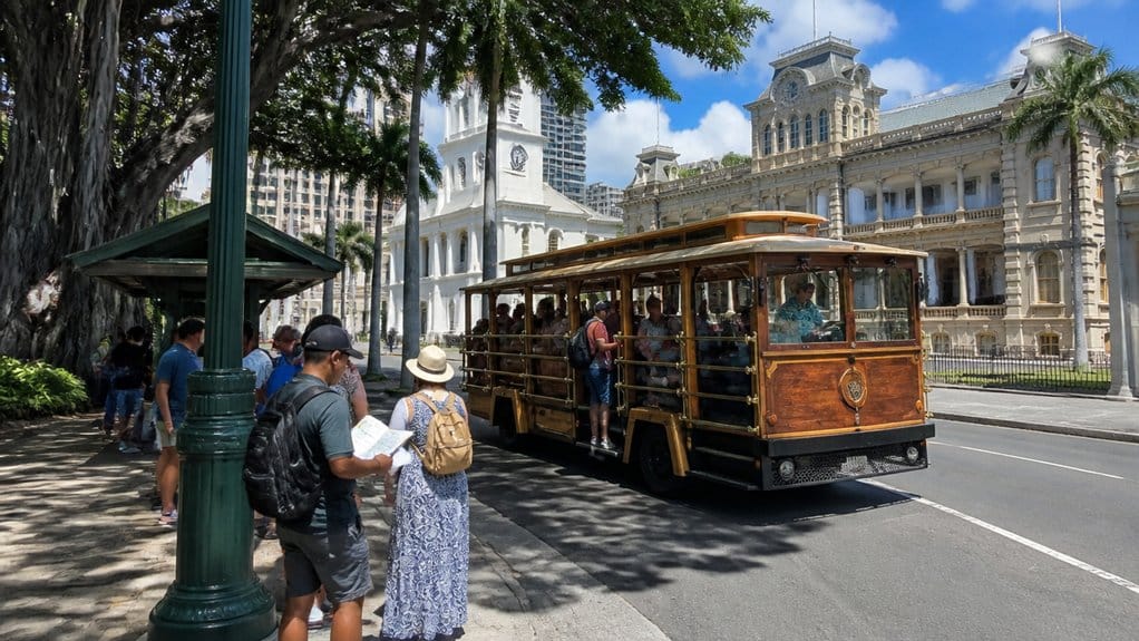 historic honolulu narrated trolley loop