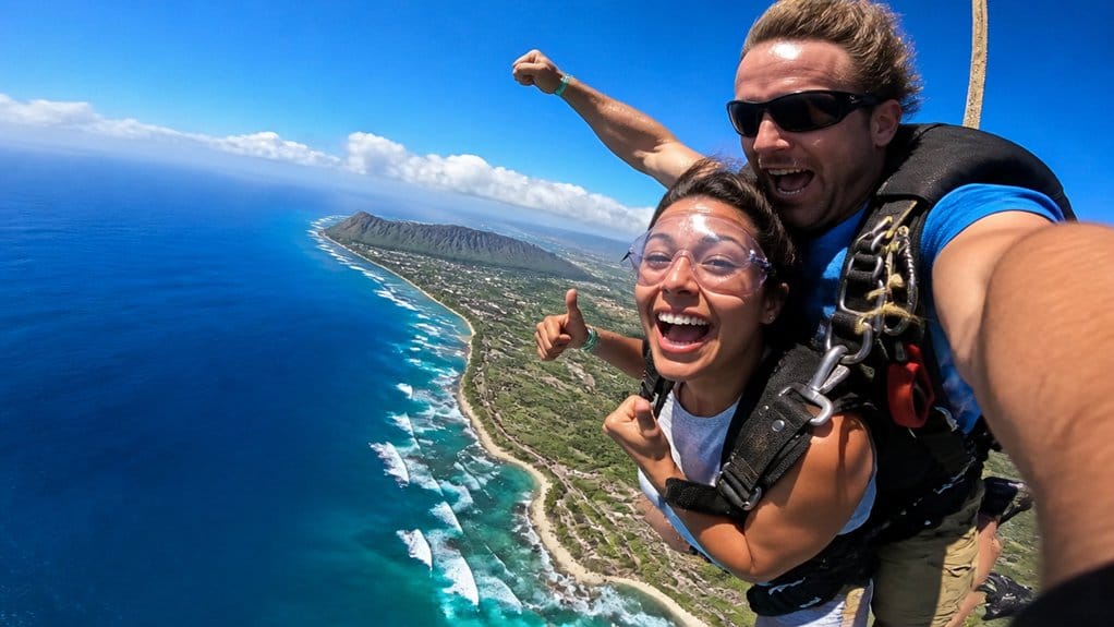 historic north shore tandem jumps
