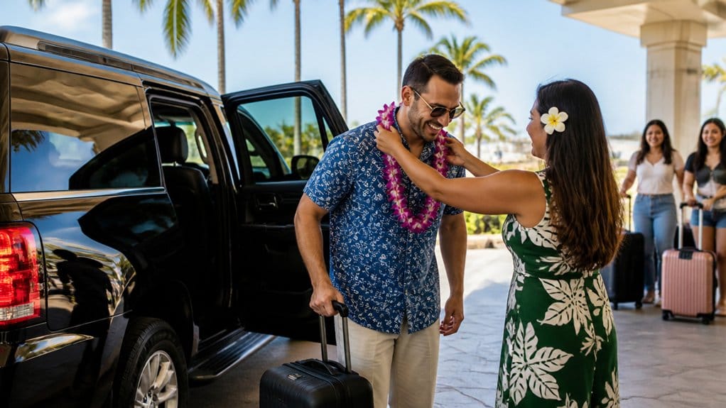 honolulu airport lei transfers