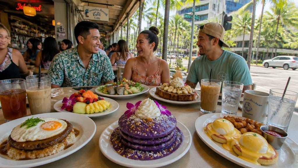 honolulu brunch with liliha bakery