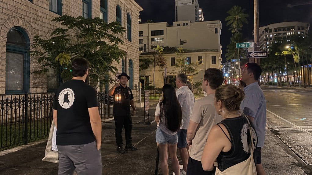 honolulu ghost tour downtown night walk