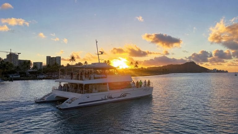 honolulu harbor sunset cruise