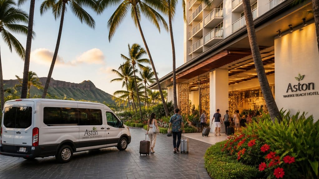 honolulu hotels with shuttles