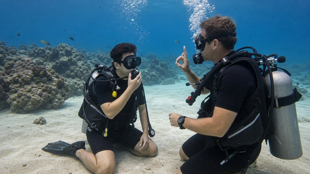 honolulu scuba training gear depth