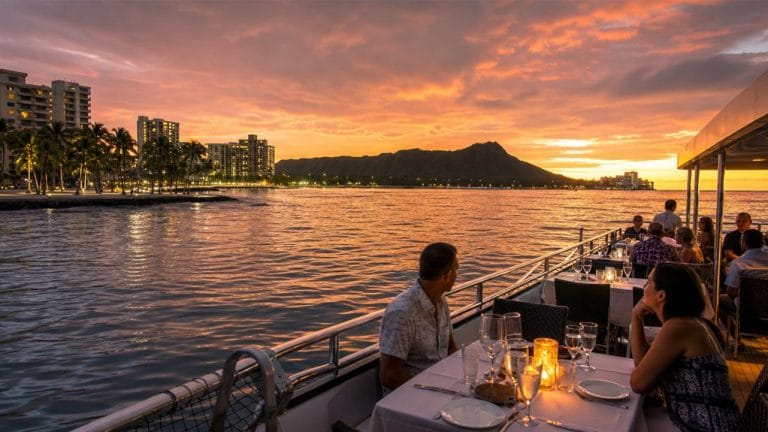 honolulu sunset dinner cruise