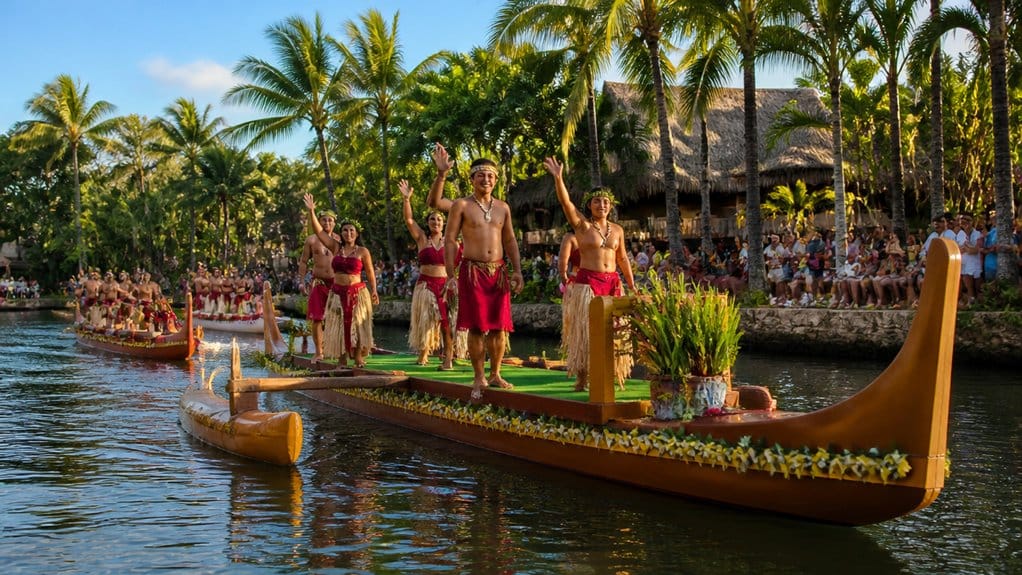 iconic 1 pm canoe celebration