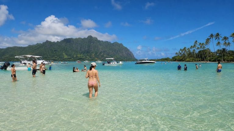 kaneohe sandbar kualoa windward