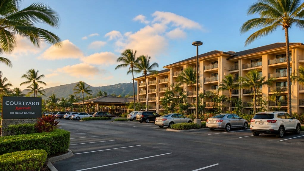 kapolei hotels with parking