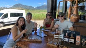 ko hana rum tasting tours pickup