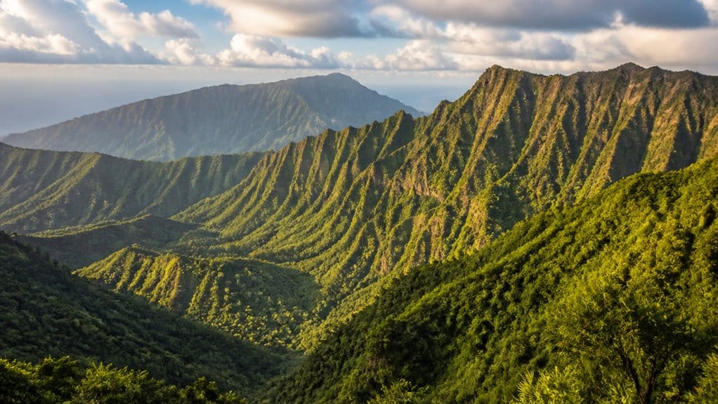 ko olau and wai anae ranges