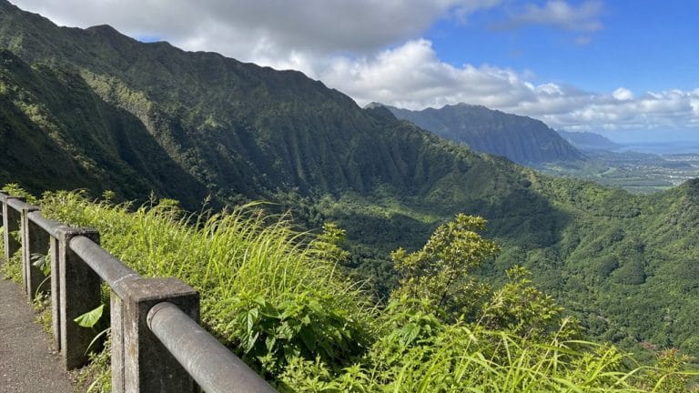 ko olau range scenic lookouts