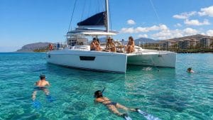 ko olina catamaran snorkel lunch