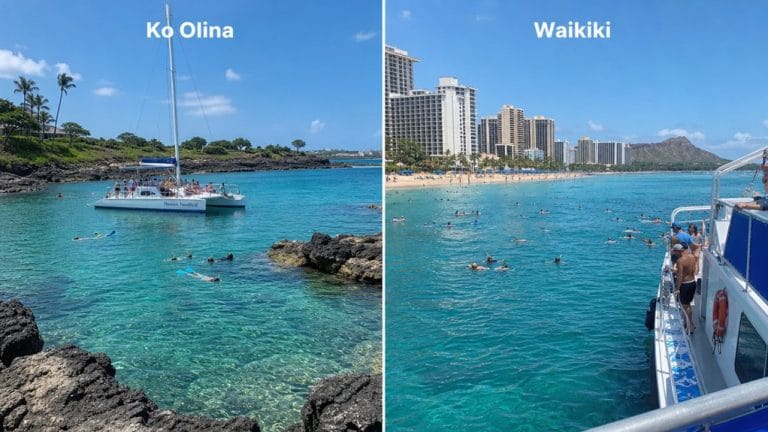 ko olina offers calmer waters