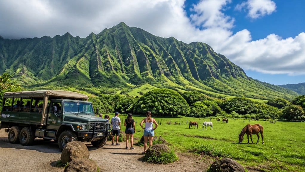 kualoa ranch tour pricing