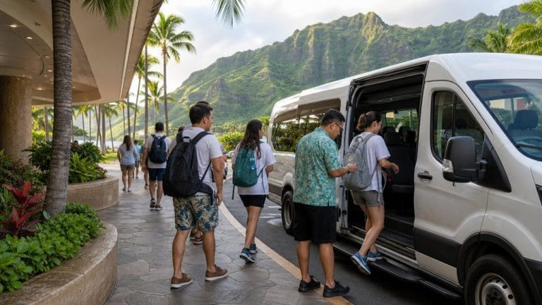 kualoa ranch tours shuttles
