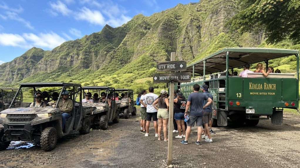 kualoa ranch utv movie tour