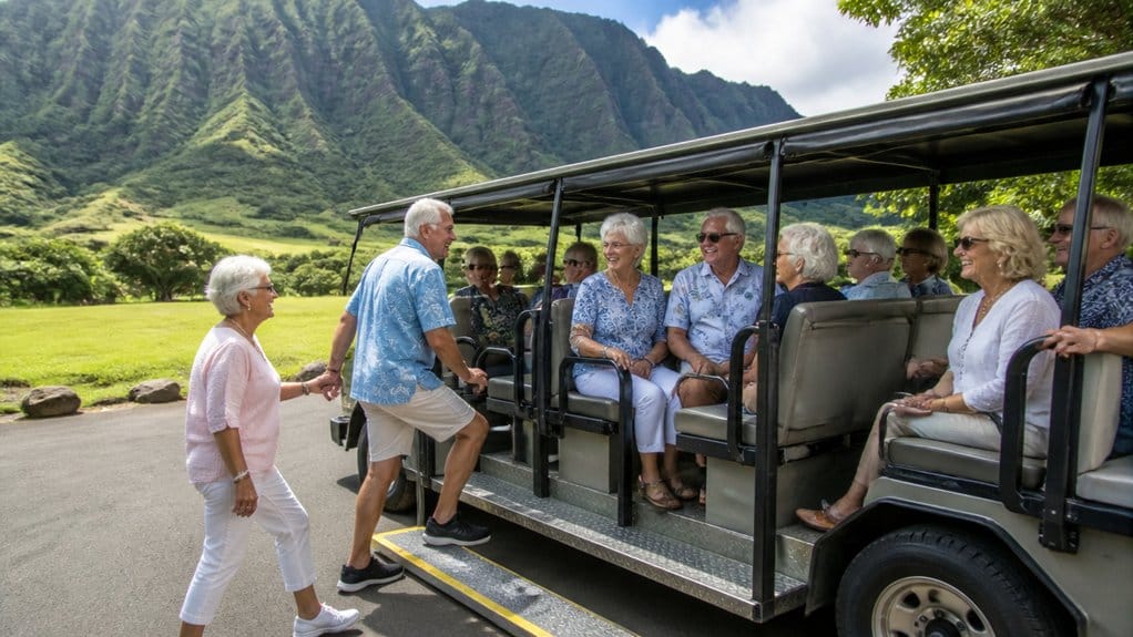 low stress bus tour comfort