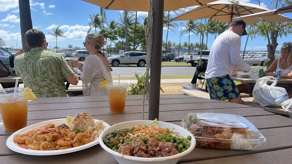 lunch near pearl harbor