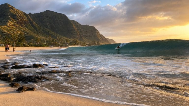 makaha s powerful world class waves