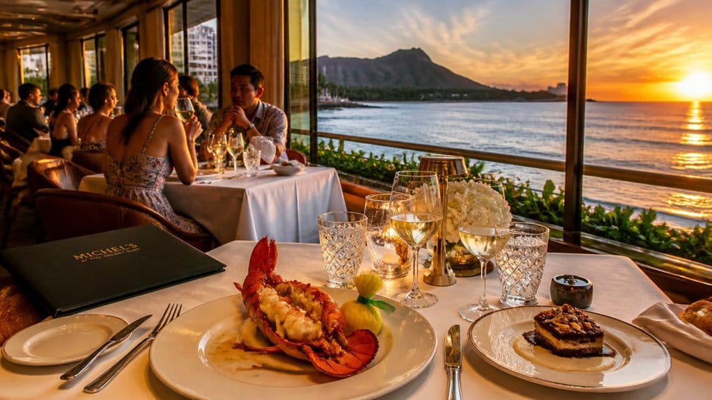 michel s colony surf tasting menu