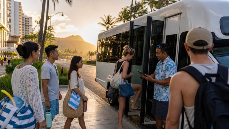 no rental car oahu tour itinerary