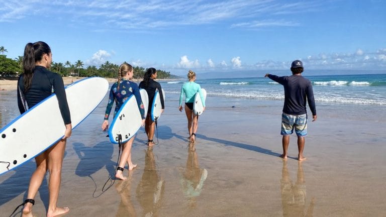 north shore beginner surf lessons