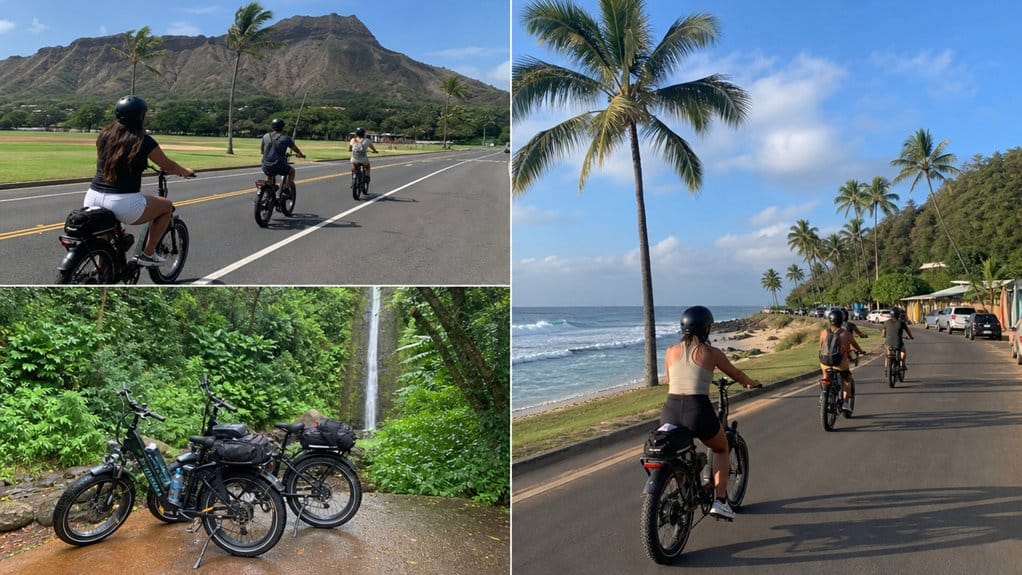 Oahu E-Bike Tours Compared: Diamond Head, Manoa Falls, and North Shore