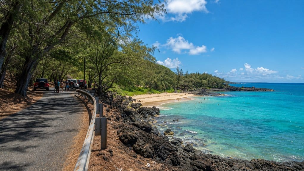 oahu hidden beaches scenic routes
