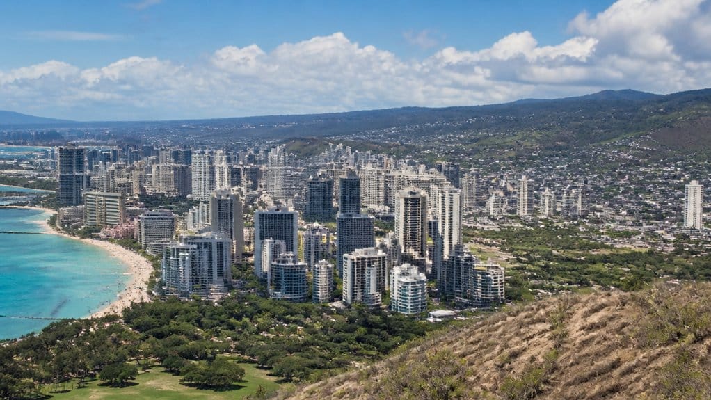 oahu island waikiki neighborhood