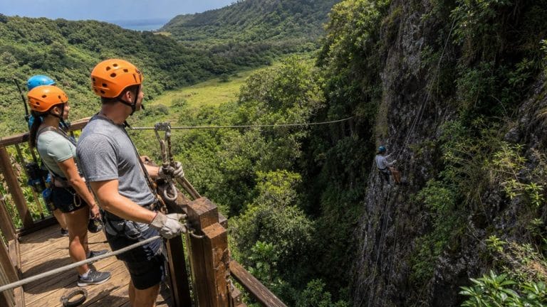 oahu rappelling zipline booking tips