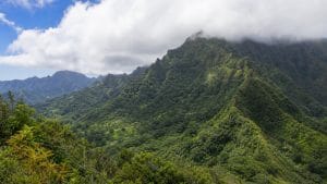 oahu s prominent mountain peaks