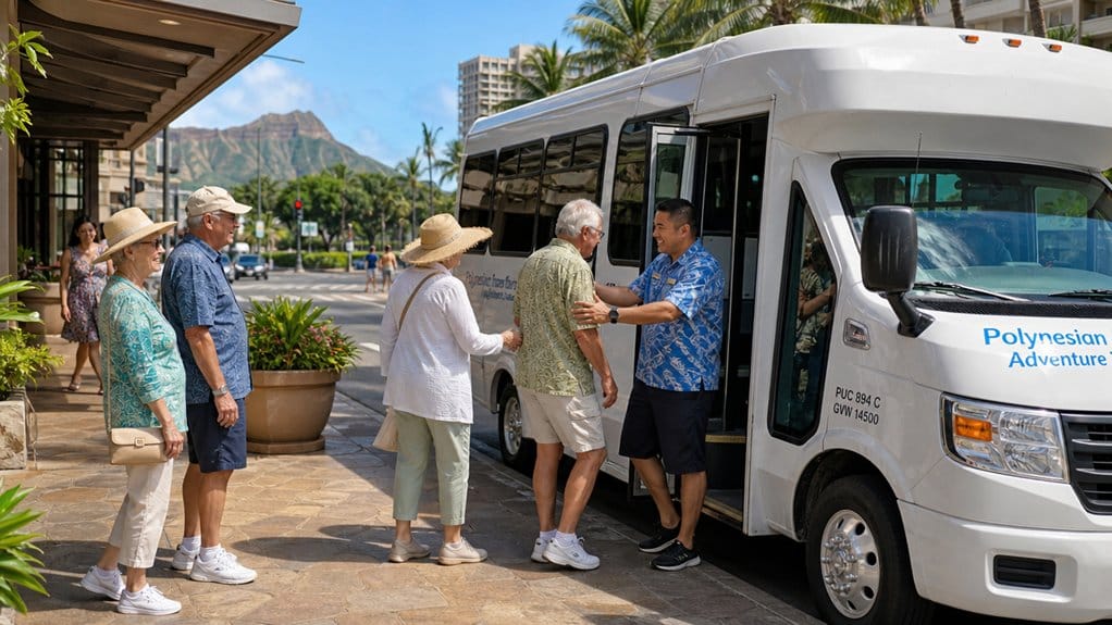 oahu senior low walking tours