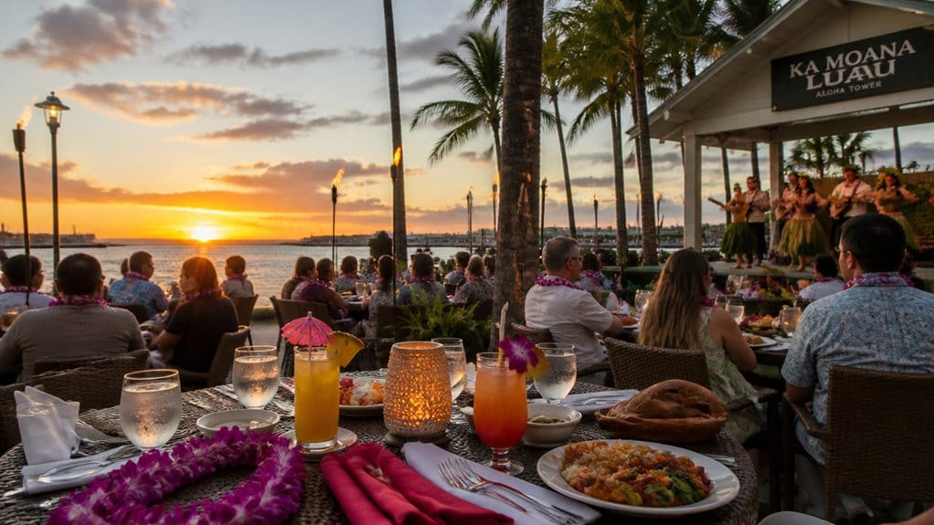 oceanfront hawaiian cultural luau