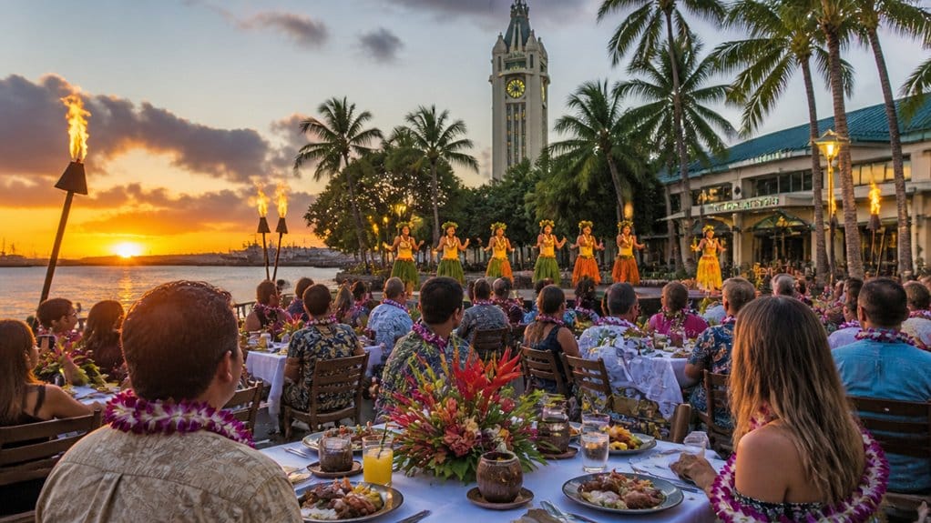 oceanfront polynesian dinner show