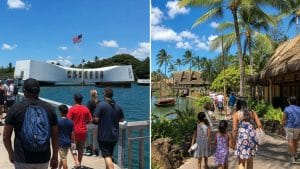pearl harbor and polynesian cultural center