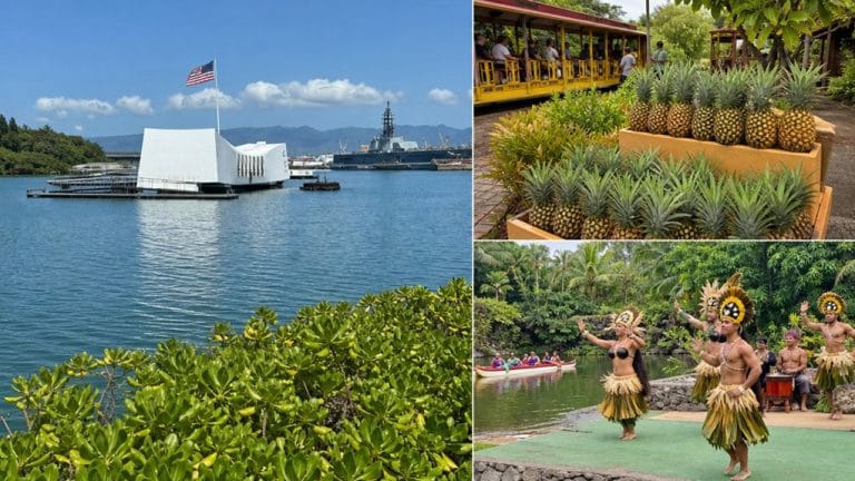 pearl harbor dole polynesian cultural center