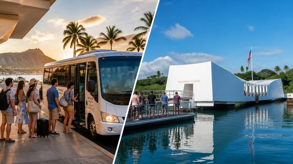 pearl harbor waikiki pickup tours