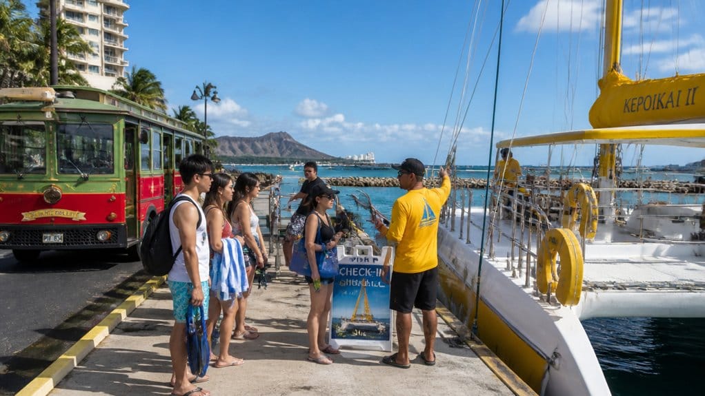 pier d check in process