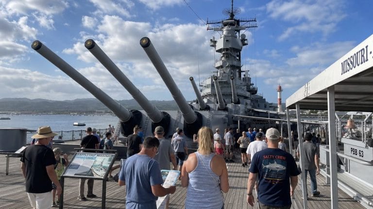 plan visit to uss missouri