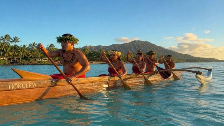 polynesian canoe morning experience