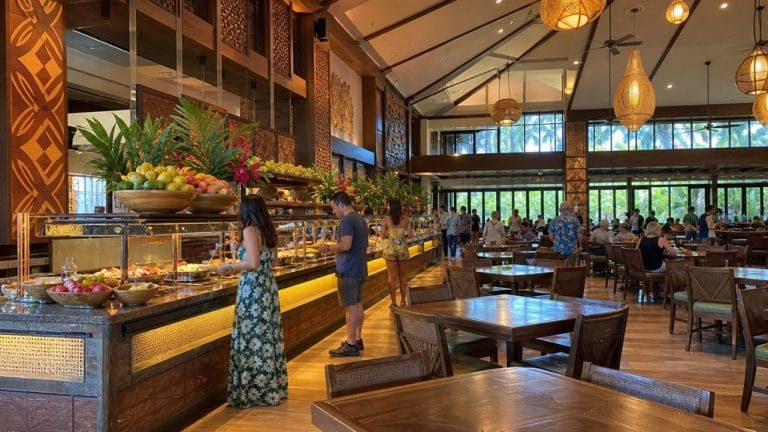 polynesian cultural center buffet