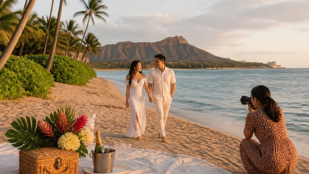 private couples photo session included