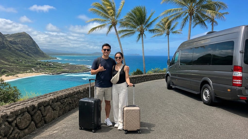 quick luggage friendly oahu viewpoints