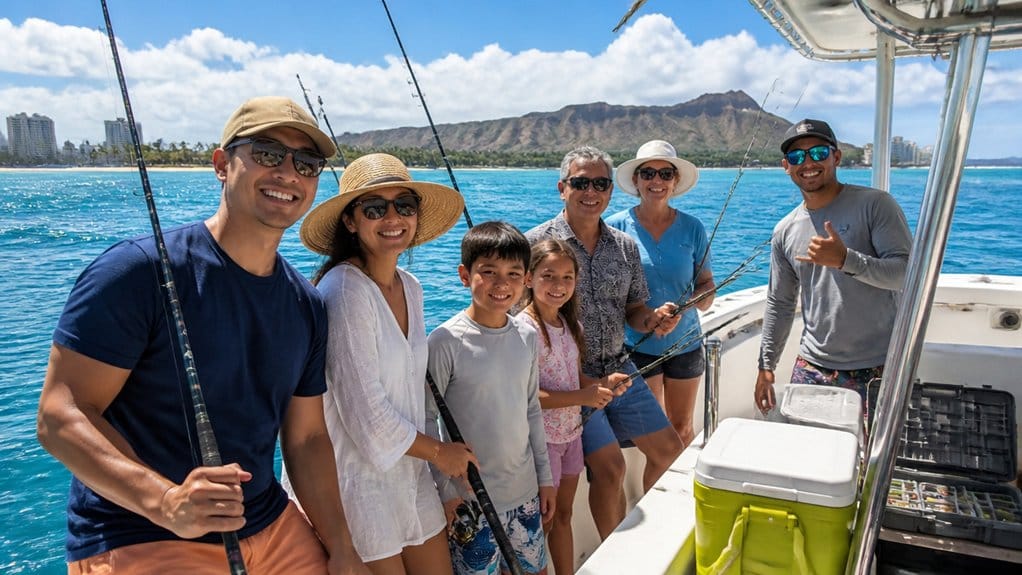relaxed oahu fishing charter
