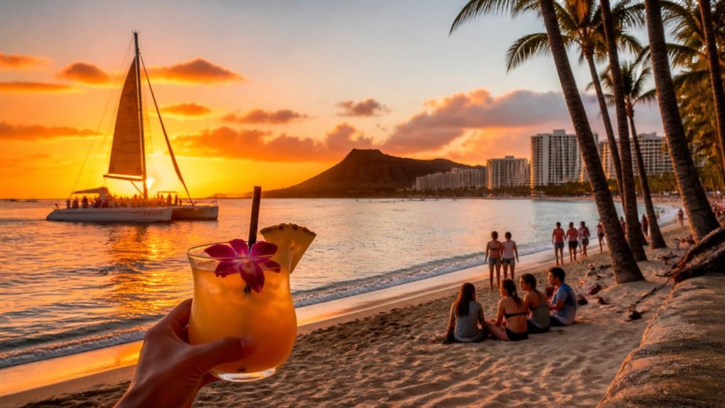 reliable waikiki sunset catamaran cruise