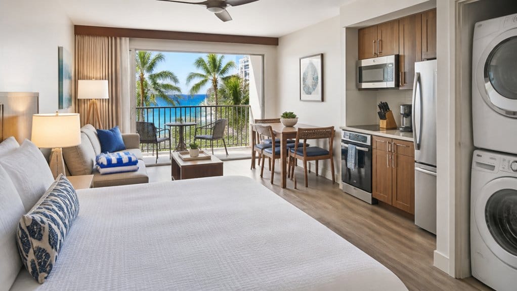 resort kitchenettes condos budget