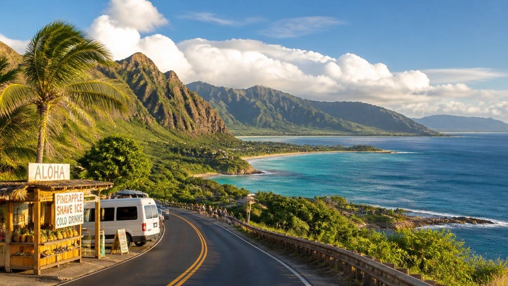 scenic coastal island loop