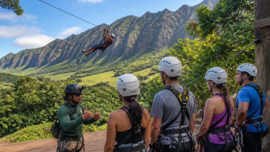 scenic safe jurassic valley zipline