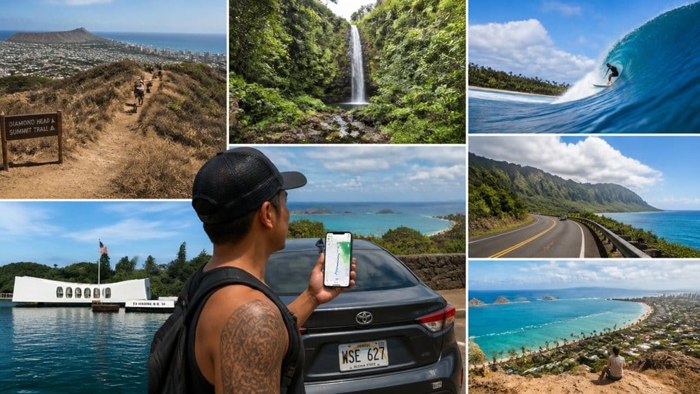 self guided offline oahu audio tours