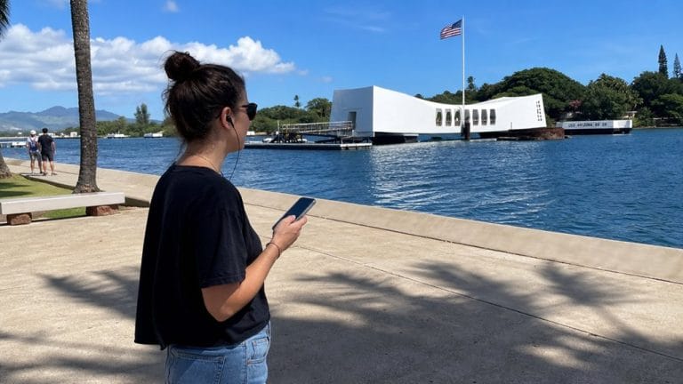 self guided pearl harbor audio